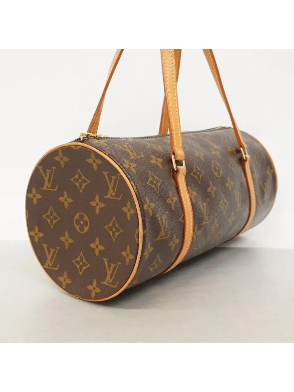 Louis Vuitton Monogram Papillon 30 Brown Handbag